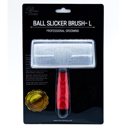 스노우펫 리케이 볼 슬리커 브러쉬 L
