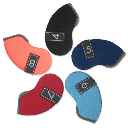 헤드  셀러허브잡화 OF21Q8PS 골프채 네오프렌 아이언커버 골프 보호