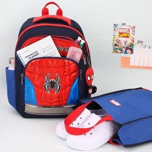 마블 스파이더맨 이펙트 신발주머니 남아 책가방 세트 WB37BC2