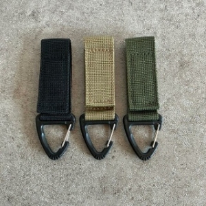 셀러허브 OFK2M1RR 키홀더 카라비너 찍찍이 카라비나