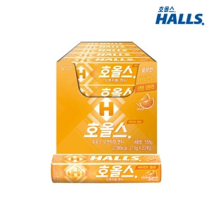 호올스  HALLS 스틱 오렌지 27.9g 20개