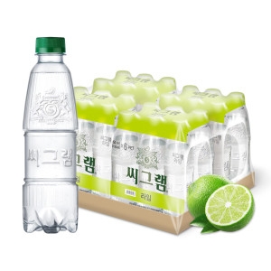 코카콜라음료 씨그램 라벨프리 라임 350ml