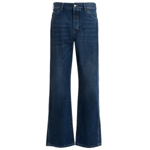 알렉산더맥퀸 알렉산더 맥퀸 데님 스트레이트 팬츠 731625QUY444001 Bl