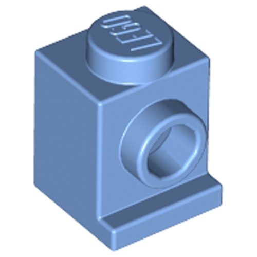 레고  부품 변형 브릭 Medium Blue Brick Modified 1 x 1 with Headlight 6070689 4070