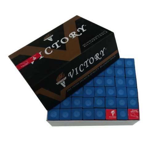 빅토리  알파 쵸크 청색 국산제품 큐대쵸크 큐초크 당구장초크 당구초크 당구쵸크 큐대초크