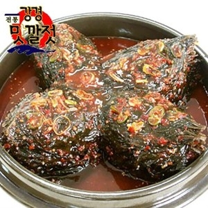 강경장수젓갈  밑반찬 양념깻잎무침1kg