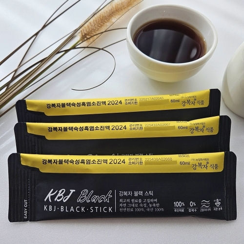 강복자식품 강복자 블랙숙성 흑염소진액 60ml 30포