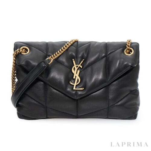 생로랑 라프리마 나파 퀼팅 가죽 소재 PUFFER 스몰_577476-1EL07