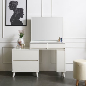 지앤퍼니 예나 확장형 화장대+거울세트