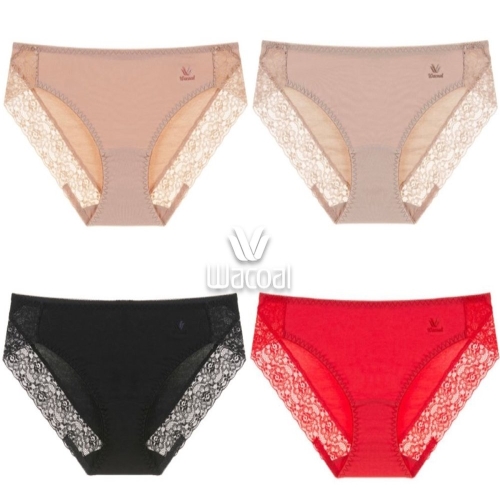 와코루 신축성좋은 힙레이스 면모달팬티_WPT4148A