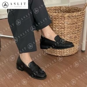 애슬릿 스웨이드 주름 발 편한 페니 로퍼 33575575