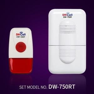 리코  무선차임벨 초인종 호출기 무선호출기 방범벨 DW-750RT