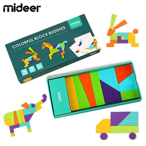 미디어  심화퍼즐 칠교 학습놀이 플러스 MD1082