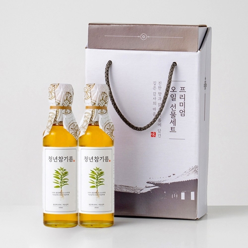 전라도청년 저온압착 청년참기름 180ml+180ml 명절선물세트 2개 180ml - 에누리 가격비교