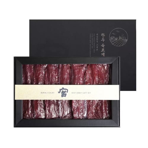 견우푸드  궁 프리미엄 한우육포 선물세트 600g