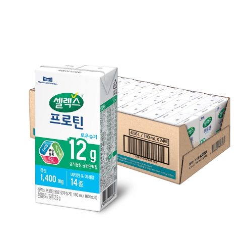 매일유업 셀렉스 프로틴 로우슈거 190ml
