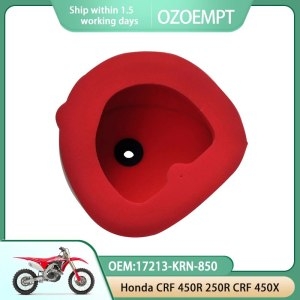 혼다  OZOEMPT 듀얼 레이어 폼 오토바이 에어 필터 CRF 450R 250R CRF 450X 250X 에 적용 OEM 172..