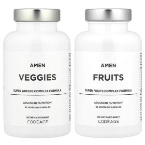 코드에이지 Amen Veggies & Fruits 90캡슐 2개입 세트