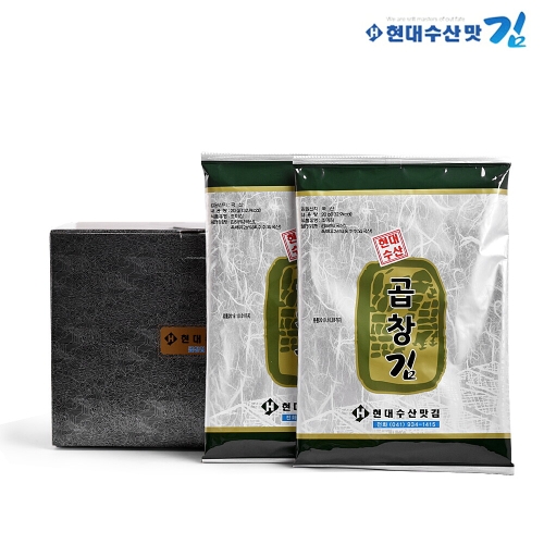 현대수산맛김  보령 대천김 곱창김 전장김 12봉/조미김/구운김