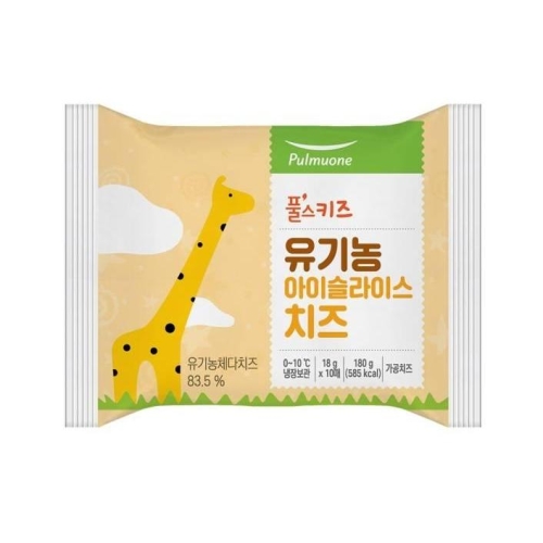 풀무원푸드머스 풀스키즈 유기농 아이슬라이스 치즈 10매