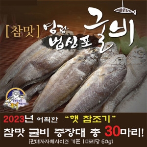법성포참맛영어조합법인  법성포 참 맛굴비 중장대 60g