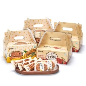 호정가  찹쌀약과 1kg x 2개+오란다 360g x 2개