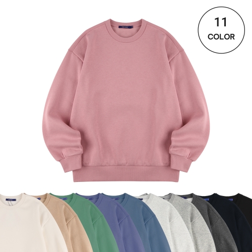 클라이드.n 무지 기모 맨투맨 FNDTS451U