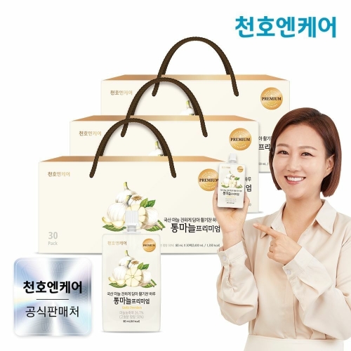 천호엔케어 통마늘 프리미엄 80ml 30포