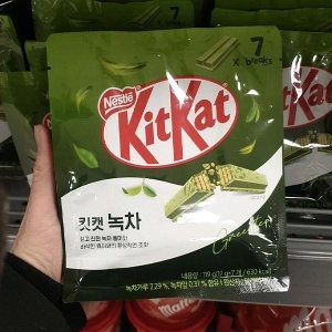 킷캣  미니 그린티 17g 7개