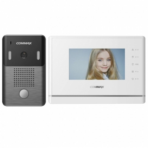 코멕스 비디오폰 CPV-70Y 화이트 + DRC-4Y