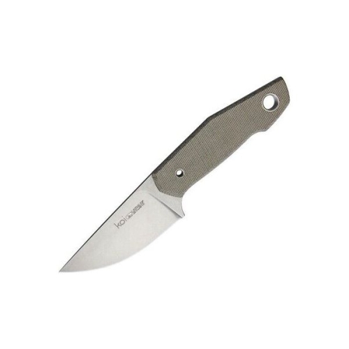 바이퍼  Koi 그린 Micarta 손잡이 스테인레스 Bohler N690 고정 칼날 나이프 -VT4009CV