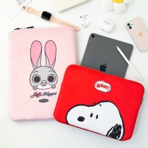 스누피 디즈니 노트북파우치 13 15 11 인치 태블릿 아이패드 파우치