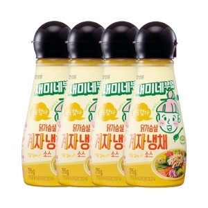 샘표 새미네부엌 닭가슴살 겨자냉채소스 295g