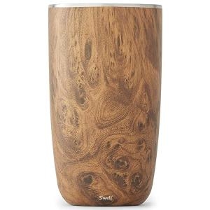 스웰 스테인리스 스틸 와인 칠러 750ml 티크우드