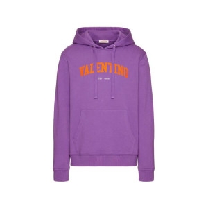 발렌티노 가라바니 후드 티셔츠 VMF14B963U15 VIOLA ARANCI