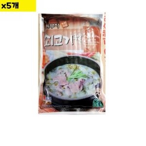 장터  최부자 쇠고기국밥 550g [5개]