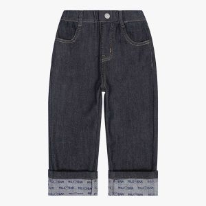 밀리밤 밀리 인디고 롤업 데님 MLTJ24S3Z