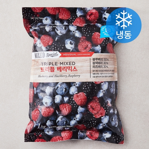 팜앤푸드 냉동 트리플베리믹스 1kg