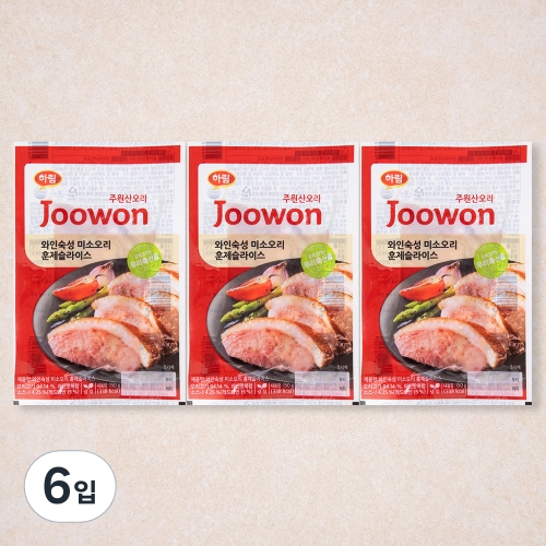 주원산오리  와인숙성 미소오리 훈제슬라이스 150g