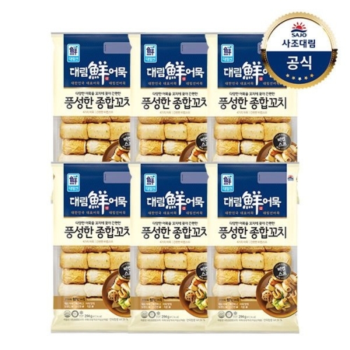 사조대림 대림선 풍성한 종합 꼬치 294g