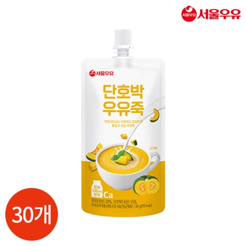 서울우유  단호박 우유죽 130g