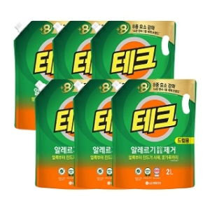 테크 알레르기 원인물질 제거 일반용 리필 2L