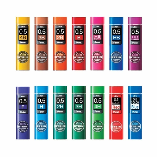 펜텔  아인 슈타인칼라샤프심 C275-BL 청색BL 0.5mm