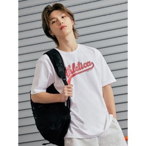 탑텐 밸런스 공용 BALANCE 에코쿨링 그래픽 반팔티 오버핏 MBE5TS1203