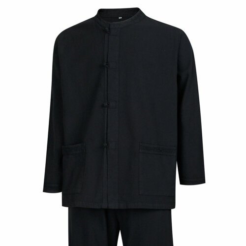 파파브로 남성 워싱 천연염색 개량한복 상하의 세트_SS-HBA-Q017-브라운