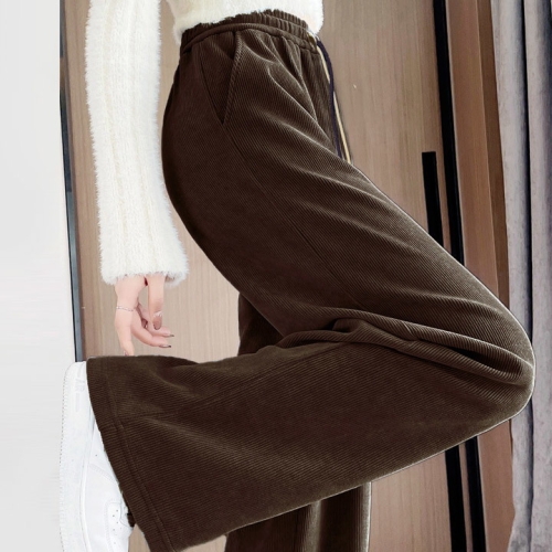 텐제로  남녀공용 캐주얼 코듀로이 스판 와이드팬츠 바지 B23P301 1047984415