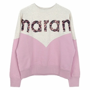 이자벨마랑 명품명품 에뚜왈 라이트핑크 휴스턴 투톤 스웨트셔츠 SW0006FA A3M57 트렌디 감성의 스마트한 쇼핑공간