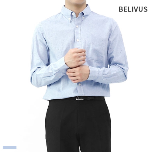  빌리버스 남자 셔츠 와이셔츠 긴팔 남방 BBI086