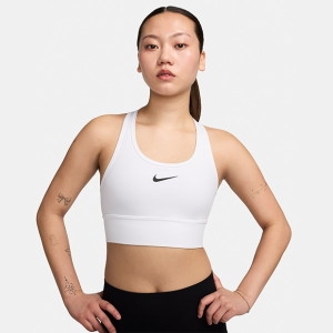 나이키 나시티 OQC FN2729-100 스우시 미디엄 서포트 여성 패드 롱라인 스포