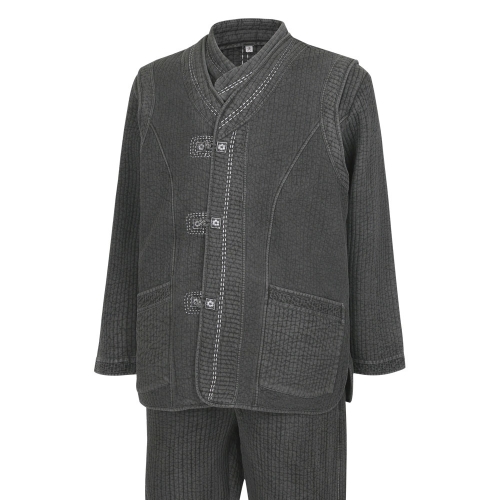 파파브로 가을 겨울 천연염색 생확 한복 SS-HBW-Q018-그